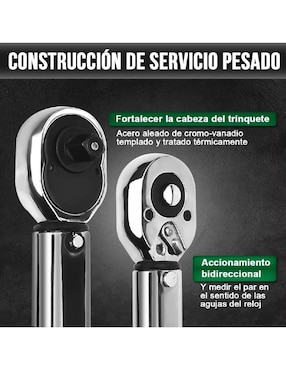 Llave mecánica punta cuadrada