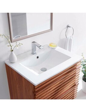 Lavabo empotrable Gravita