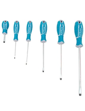 Set de desarmadores Total THT250610 10 piezas