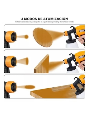 Pistola para pintar Pulverizador de acabado fino
