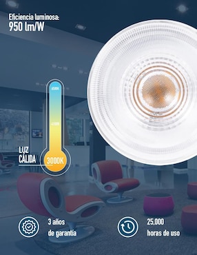 Foco led Icon 8 w de consumo 8 w de iluminación 950 lm lúmenes