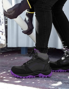 Bota industrial Court Oficial de cuero y piel