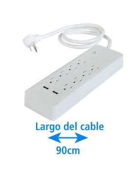Multicontacto Iusa 620020 de 8 contactos