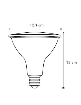 Foco LED Icon 15 W de consumo 15 W de iluminación 97 lm lúmenes