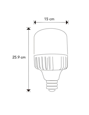 Foco LED Icon 100 W de consumo 100 W de iluminación 110 lm lúmenes