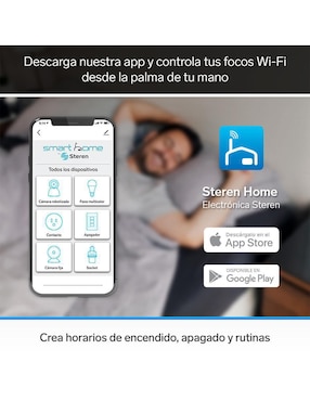 Set Foco Steren 10 W de Consumo 10 W de Iluminación 900 Lúmenes