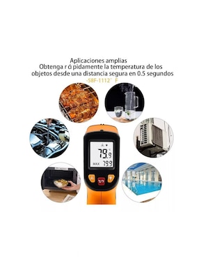Termómetro láser