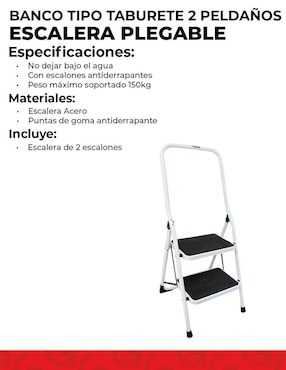 Escalera de tijera Santul de acero