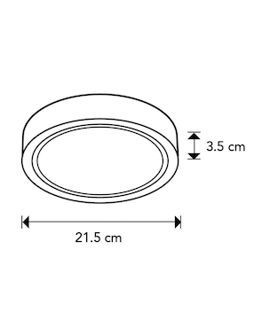 Lámpara de techo LED Icon Downlight