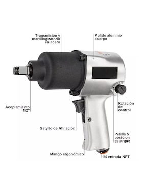Llave de impacto