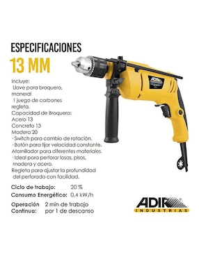 Rotomartillo Adir T0501 500 W