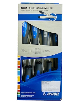 Set de desarmadores unior 611986 7 piezas
