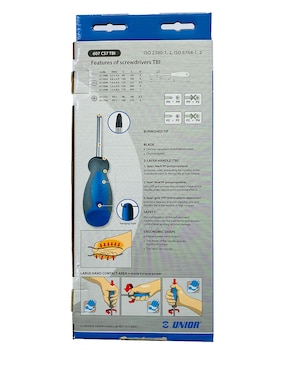 Set de desarmadores unior 611986 7 piezas