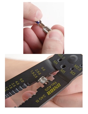 Pinza remachadora Unior
