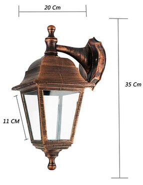 Lámpara de pared LED Sanelec