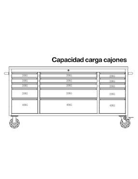 Gabinete Thor Kitchen de acero inoxidable