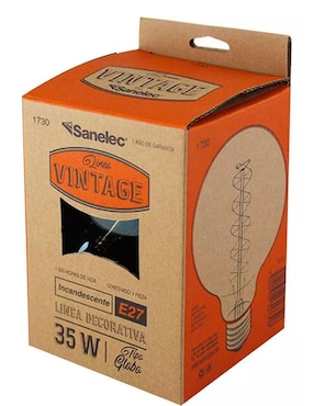 Foco vintage Sanelec 35 W de iluminación 580 lúmenes
