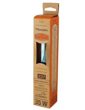 Set de focos vintage Sanelec 35 W de consumo 35 W de iluminación 580 lúmenes