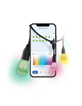 Serie de focos LED Lloyd'S Smart Home LC-1352 con 12 focos