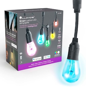 Serie de focos LED Lloyd'S Smart Home LC-1352 con 12 focos