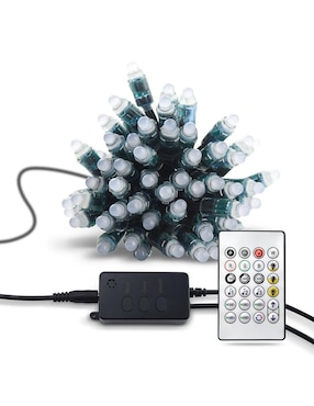 Serie de focos LED Lloyd'S Smart home LC-1353 con 60 focos
