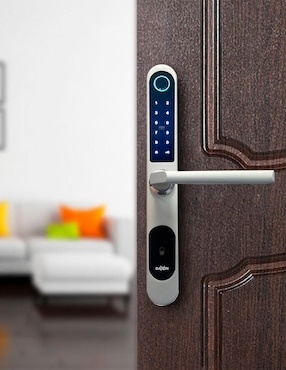Cerradura para digital Daxxon Iron 425 Gris de biométrica