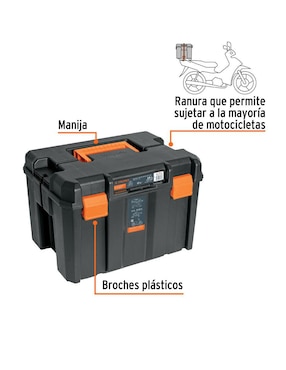 Caja de herramientas Truper 2 compartimentos