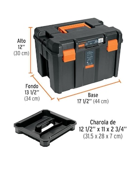 Caja de herramientas Truper 2 compartimentos
