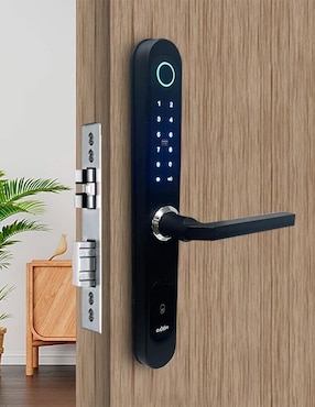 Cerradura para digital Daxxon Iron 425 Negro de biométrica