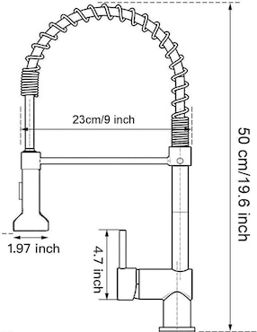 Llave mezcladora para cocina Haussy