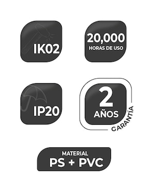 Lámpara de techo LED Icon