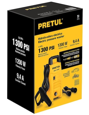 Hidrolavadora Pretul H2601 1305 psi