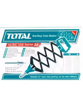 Pinza remachadora Total