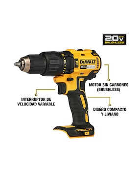 Set taladro atornillador inalámbrico Dewalt DCD7781S2A-B3 de 100 - 240 V