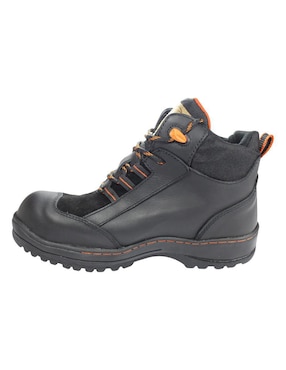 Bota industrial Leon de cuero y piel