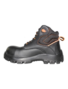 Bota industrial Leon de cuero y piel