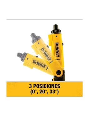 Set atornillador eléctrico Dewalt 4 piezas