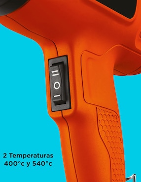 Pistola de calor Black + Decker