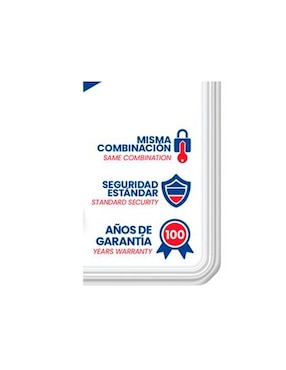 Candado común de llave Urrea