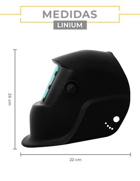 Careta para soldar Linium