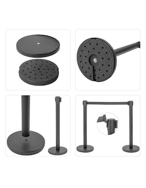 Set de poste delimitador para fila Gutstark