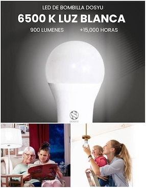 Foco LED Dosyu Technology 80 W de consumo 10 W de iluminación 900 lm