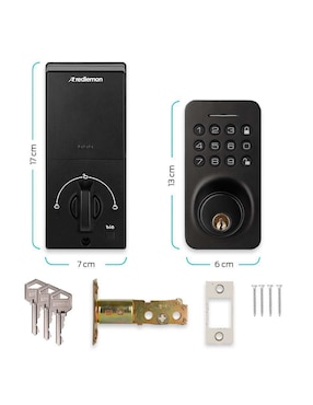 Cerradura digital Redlemon 83622 de combinación