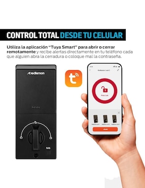 Cerradura digital Redlemon 83622 de combinación