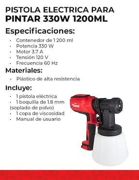 Pistola para pintar Santul 9654