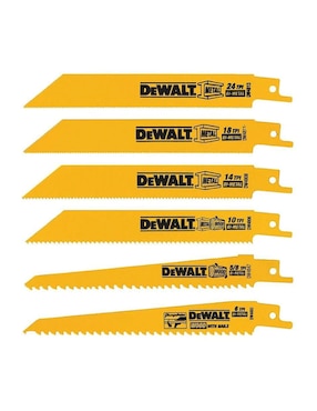 Kit De Seguetas De Acero Dewalt