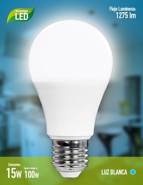 Foco LED Icon 15 W de consumo 100 W de iluminación 80 lm
