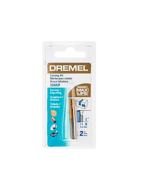 Broca multimateriales Dremel con 2 piezas