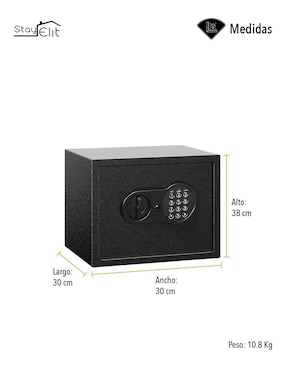 Caja fuerte manual y eléctrica Stay Elit
