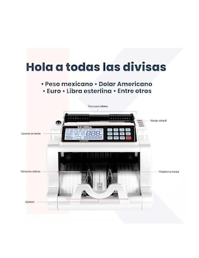 Contador de billetes Kashbill de 1000 billetes x minuto